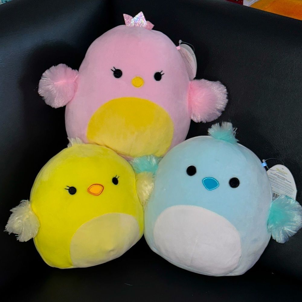 Squishmallows Bundle of Birds 💗💙💛